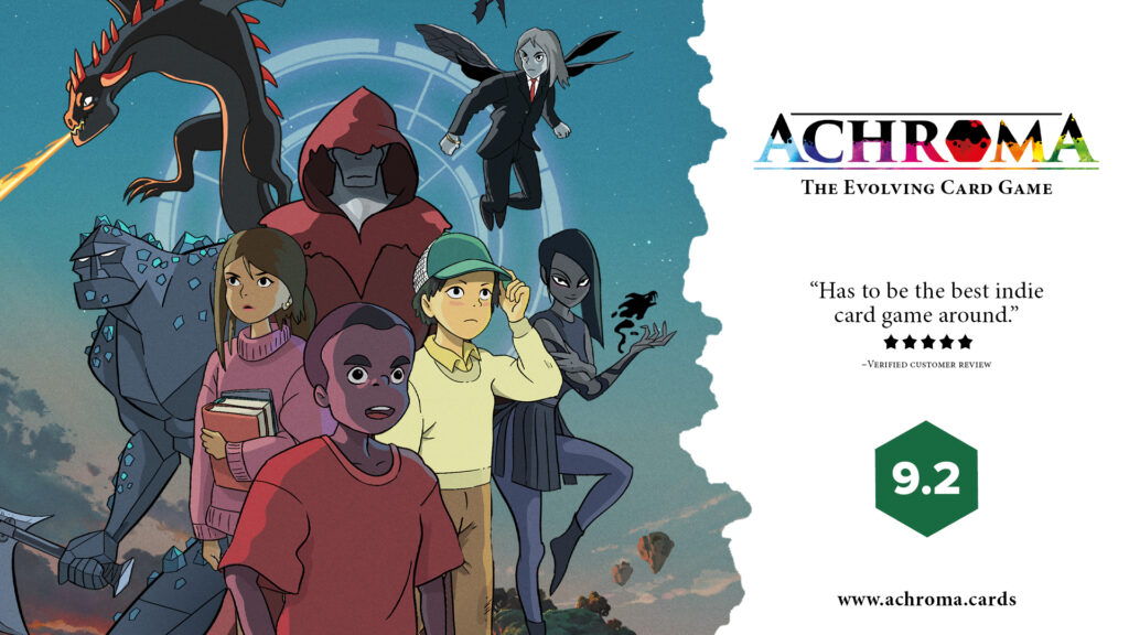 Achroma Card Game is headed for Kickstarter