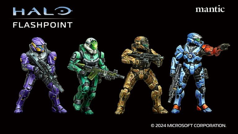 Set of Spartans from Halo Flashpoint
