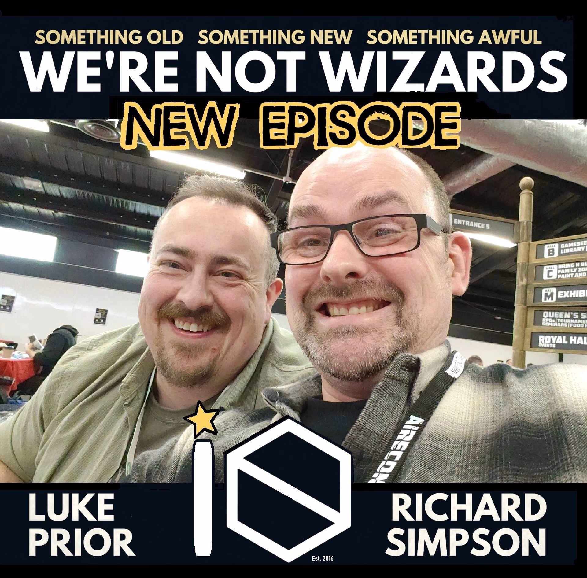 We're Not Wizards Podcast Main Artwork