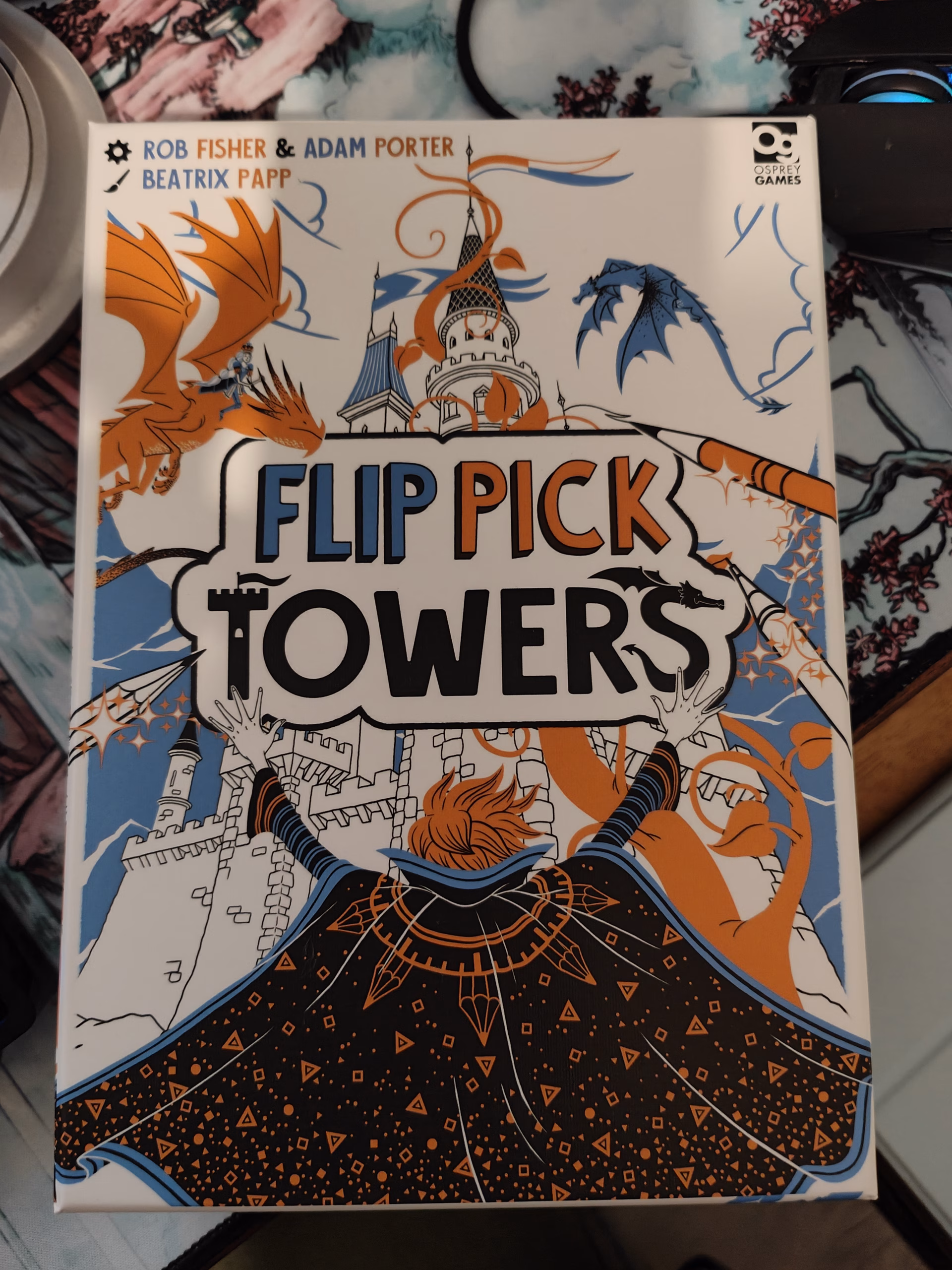 Box cover of Flip pick towers