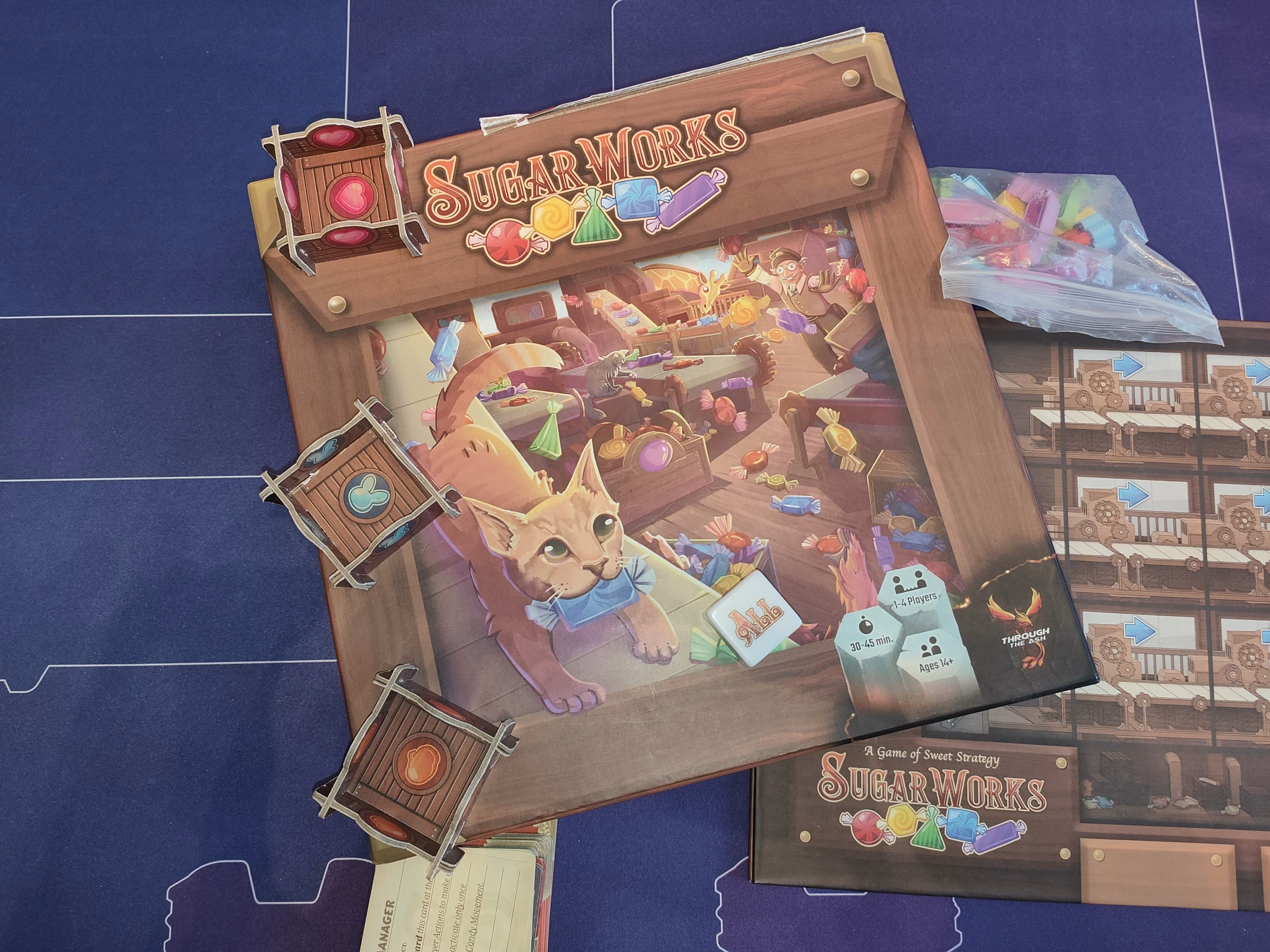Sugar Works Board Game Box Cover